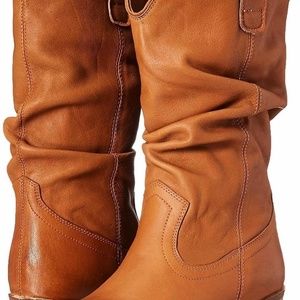 NAUGHTY MONKEY  Shavano Leather Slouch Boot